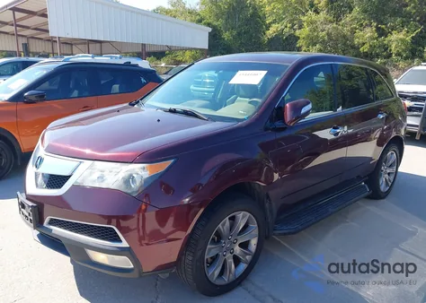 2013 Acura Mdx Advance Package from USA, damaged, VIN 2HNYD2H88DH516972